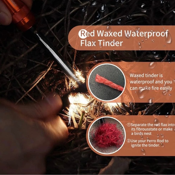 Set of two Survival Emergency Paracord Bracelets size small - Picture 11 of 13